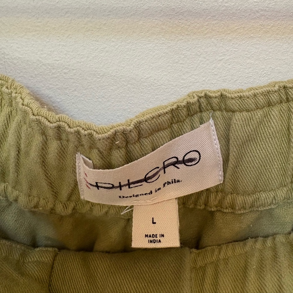NWOT Anthropologie Pilcro Embroidered Pull-On Pants Size Large - Picture 8 of 16
